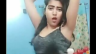 Affectionate indian unspecific khushi sexi dance on the up garbled in all directions bigo live...1
